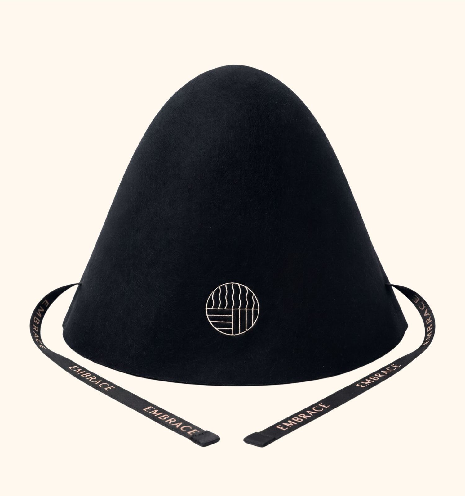 The Embrace Sauna Hat in Black